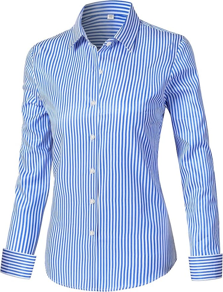 Ruisin Wrinkle Free Button Down Shirt