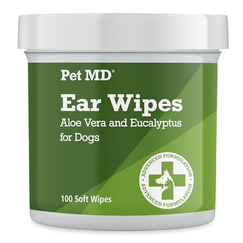 Pet MD Dog Ear Cleaner Wipes (100-Count)