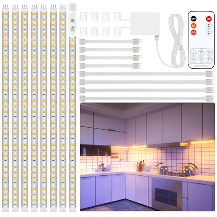 LAFULIT Under Cabinet Lighting Kit (8 Pieces)