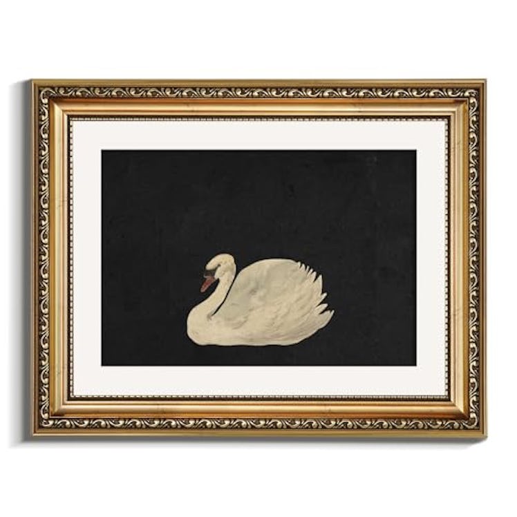 VIYYIEA Gold Framed Canvas Print