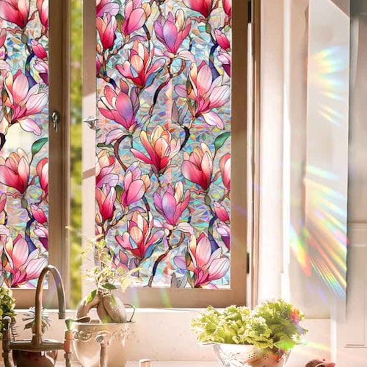 Aomkmi Stained Glass Window Film