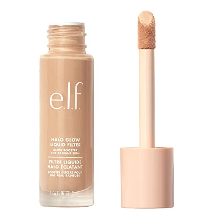 e.l.f. Halo Glow Liquid Filter, Complexion Booster For A Glowing, Soft-Focus Look, Infused With Hyal...