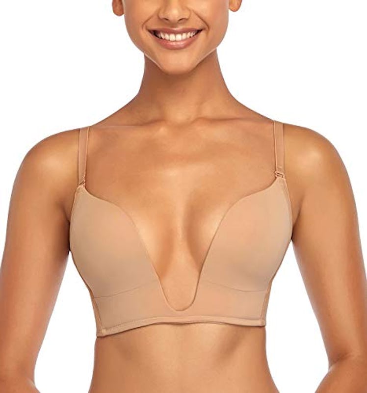 DotVol Women's Deep Plunge Bra