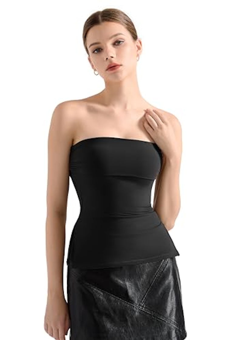 SUUKSESS Double-Lined Strapless Top