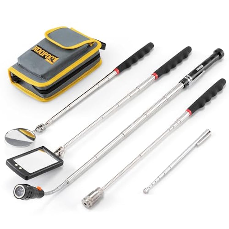 KOOPOOL Telescoping Magnetic Pickup Tool Set (5 Pieces)