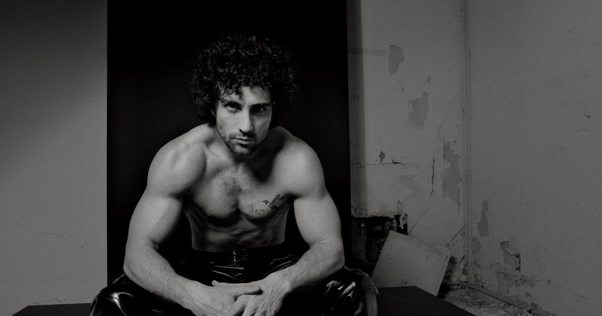 Aaron Taylor-Johnson Dons Alexander Skarsgård's Thigh-High Leather Boots for Saint Laurent