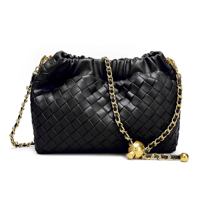 Joryin Woven Crossbody Bag