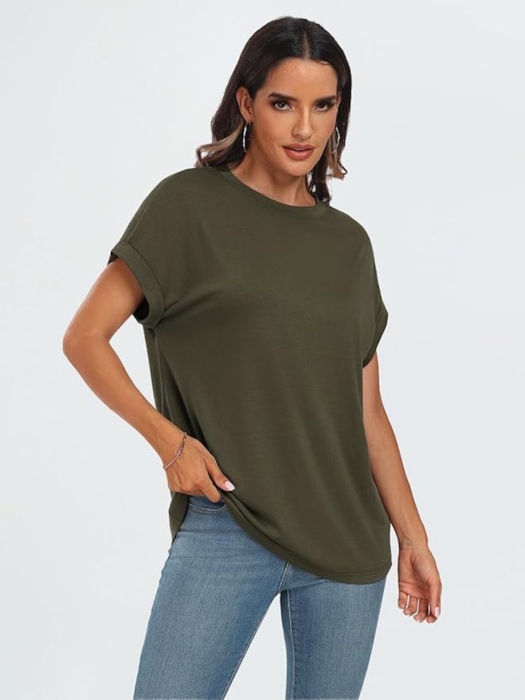 AUTOMET Oversized Short Sleeve Top