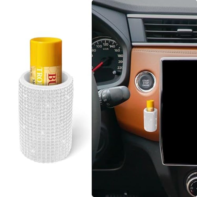 xbrtaia Car Lip Balm Holder