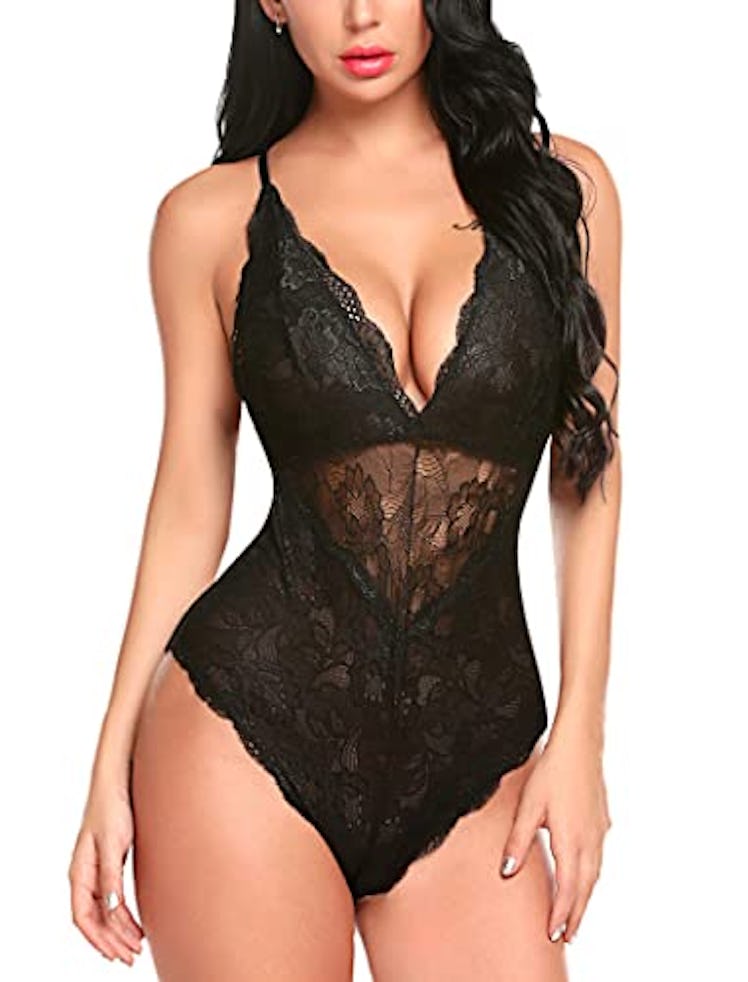  Avidlove Snap Crotch Lace Lingerie