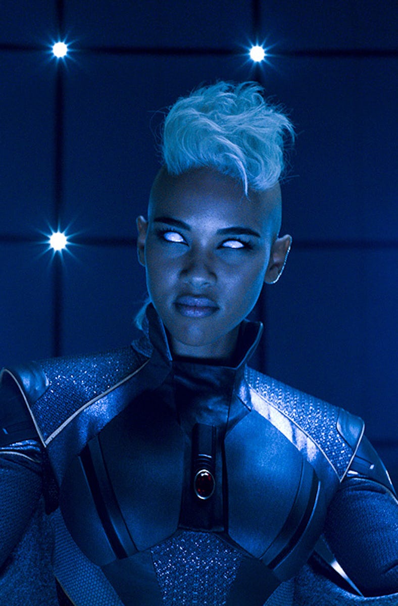 Alexandra Shipp as Ororo Monroe/Storm in X-Men: Apocalypse