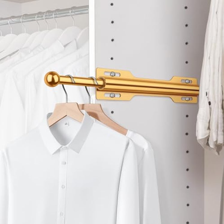 FIRJOY Closet Pull Out Valet Rod 