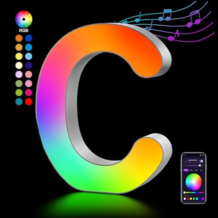 OJQ LED Light Letter