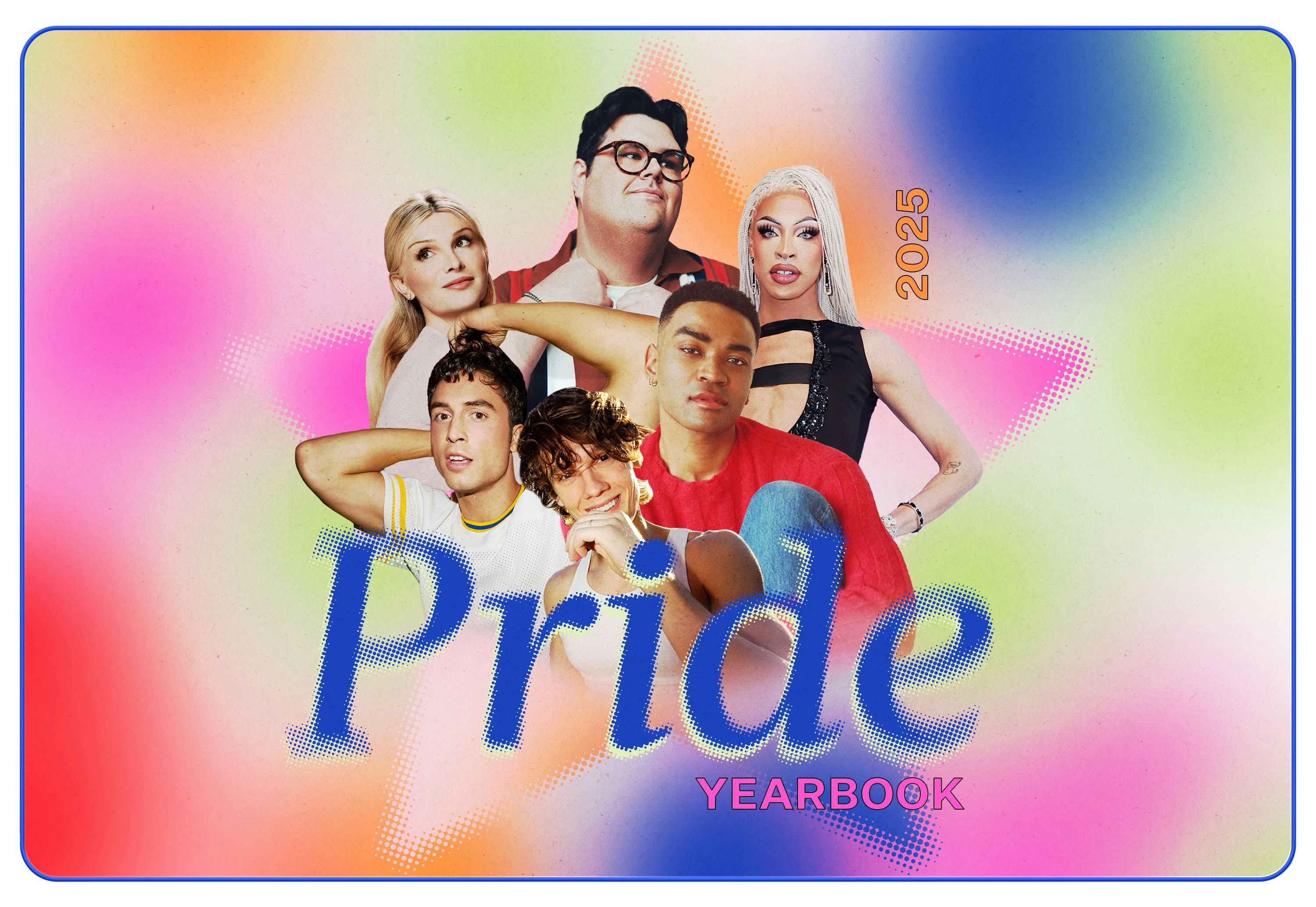 LGBTQ stars like Benito Skinner, Dylan Mulvaney, Caleb Hearon, and more appear in Bustle's Pride Yea...