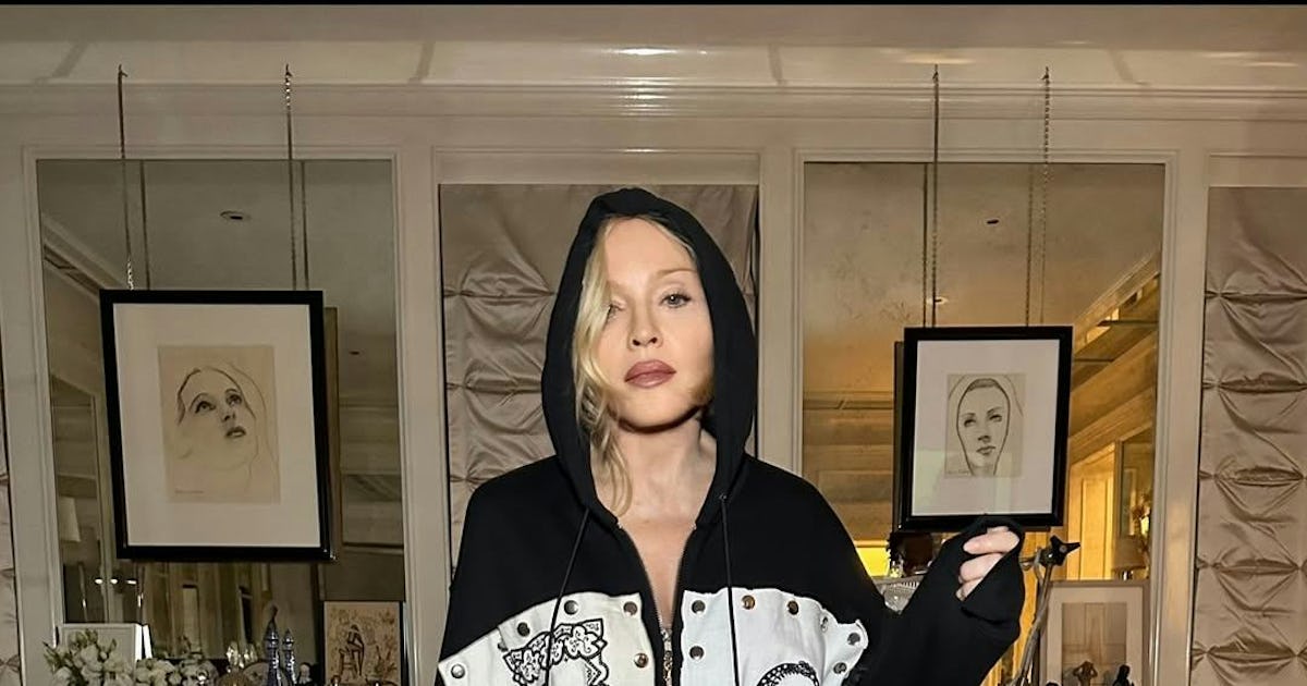 Madonna Pays Tribute to Cher With a Little Lingerie