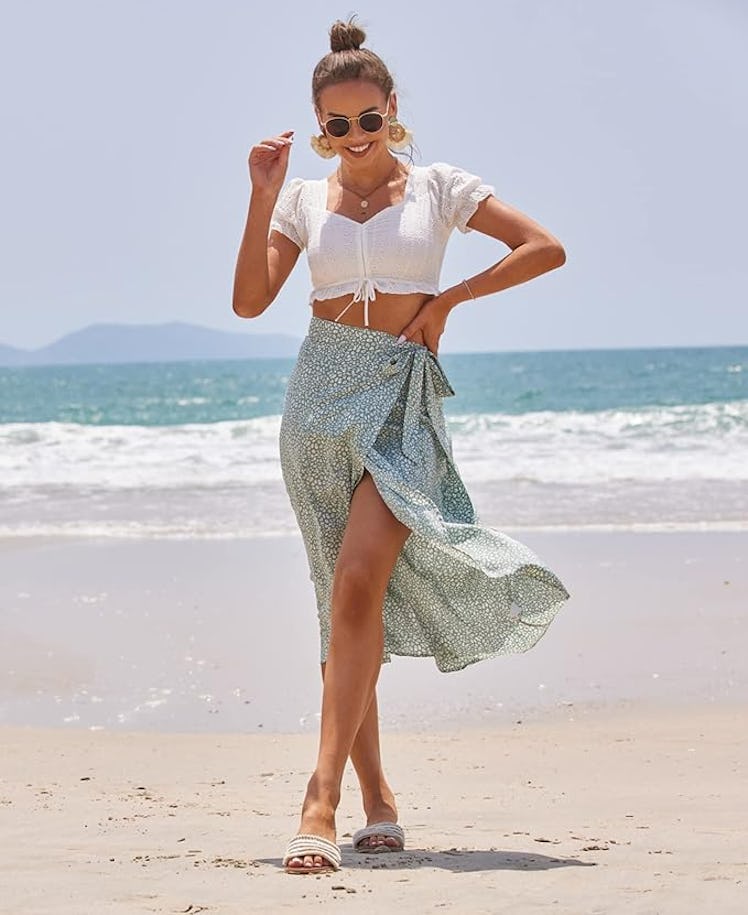 Newchoice Midi Wrap Skirt