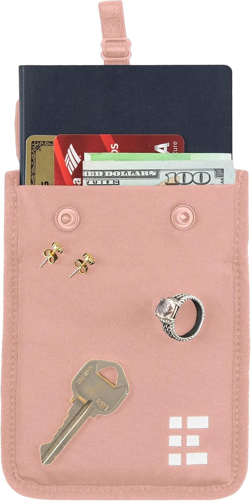 Zero Grid Hidden Bra Wallet