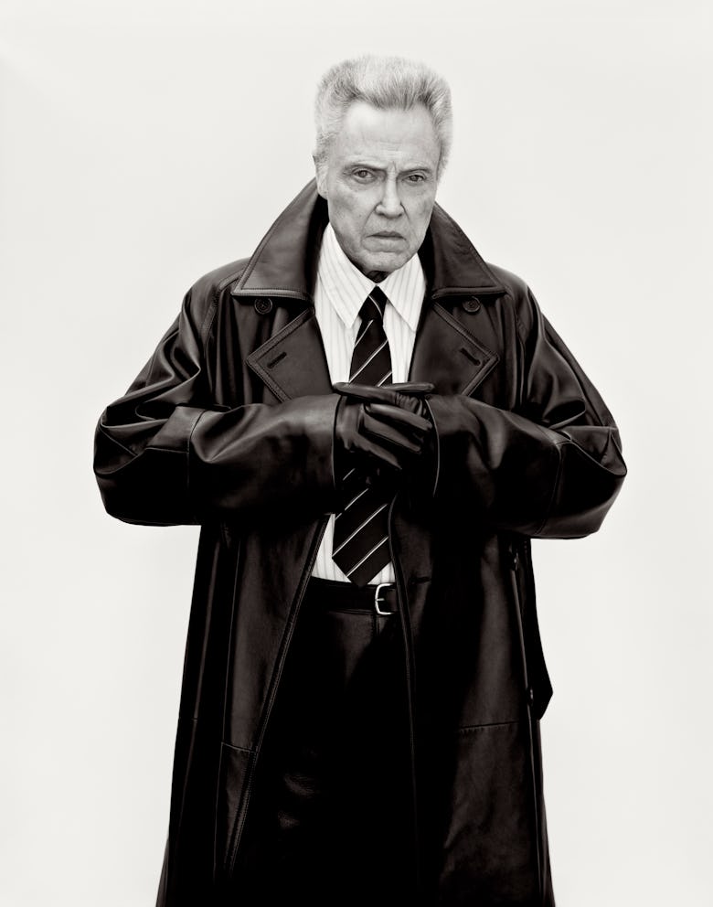 christopher walken for saint laurent