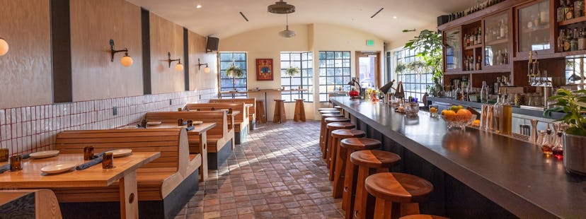 The dining room at Alta Adams