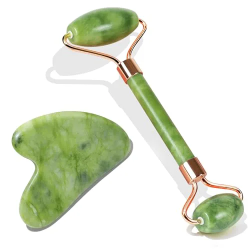 BAIMEI Jade Roller & Gua Sha