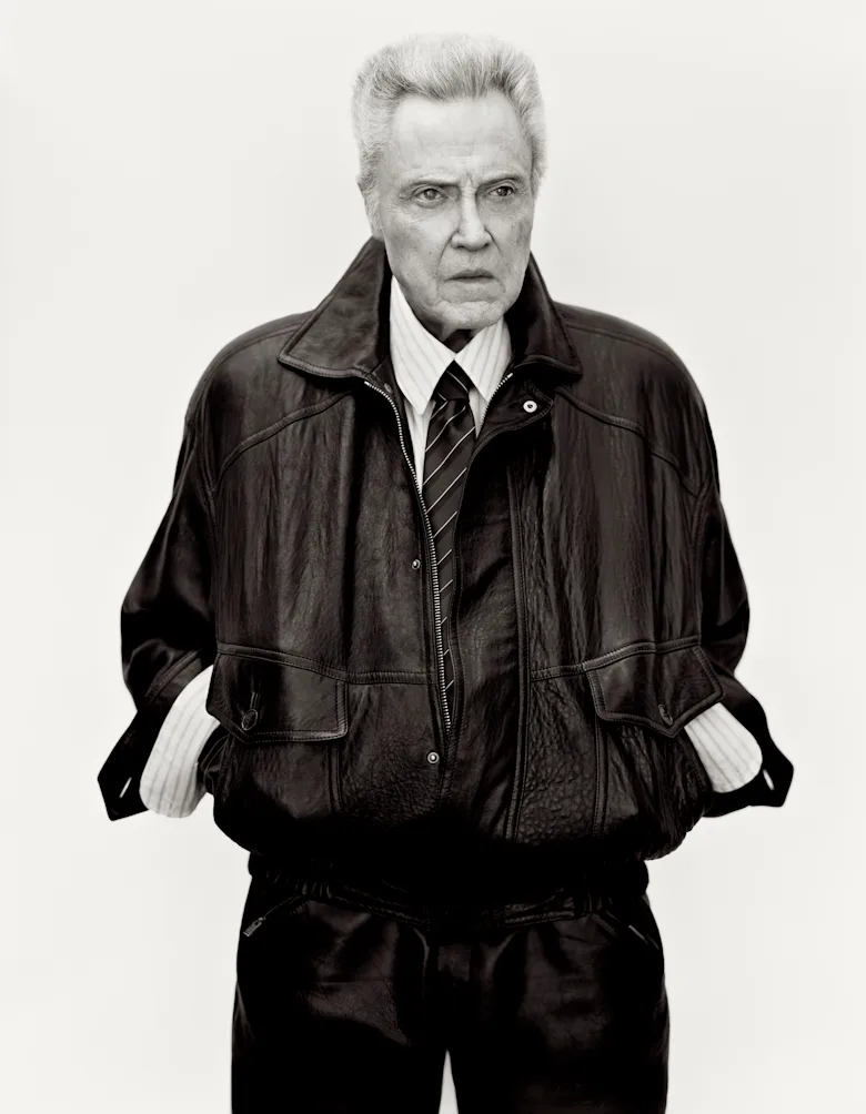 christopher walken for saint laurent