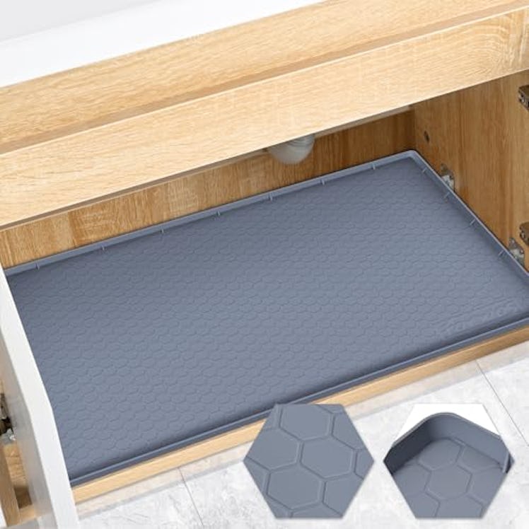 FORWOS Waterproof Under Sink Mat