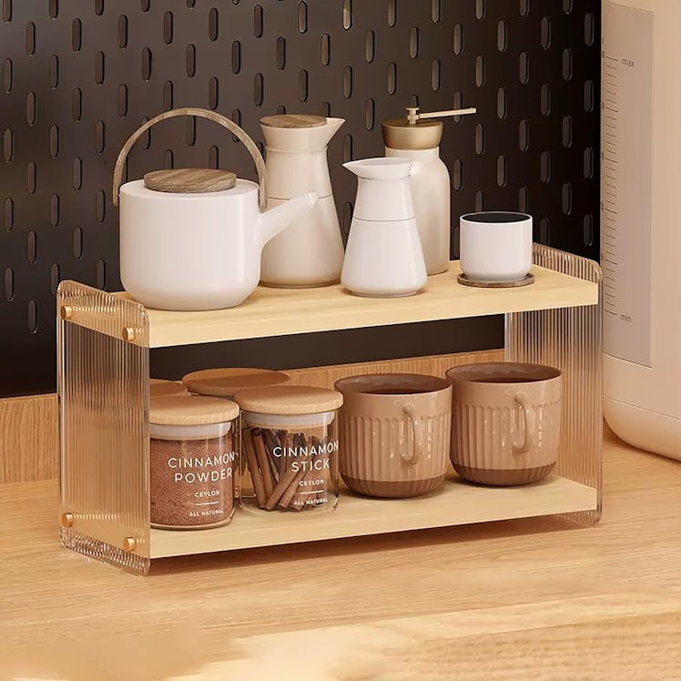 LiTY 2-Tier Coffee Station Organizer