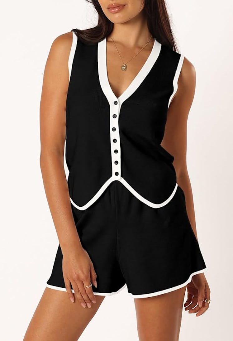 Pink Queen Vest Set (2 Pieces)
