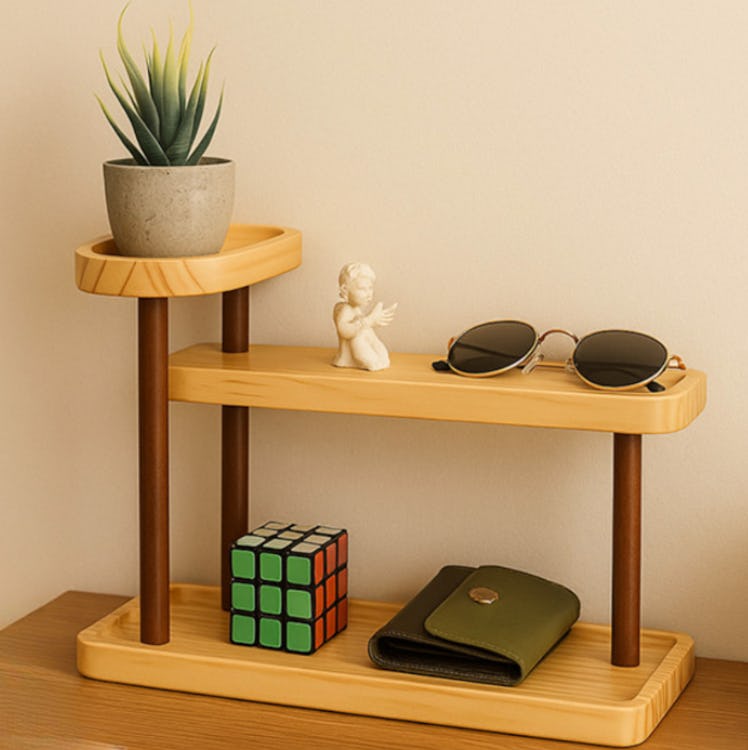 Piegricdiat Bathroom Countertop Organizer