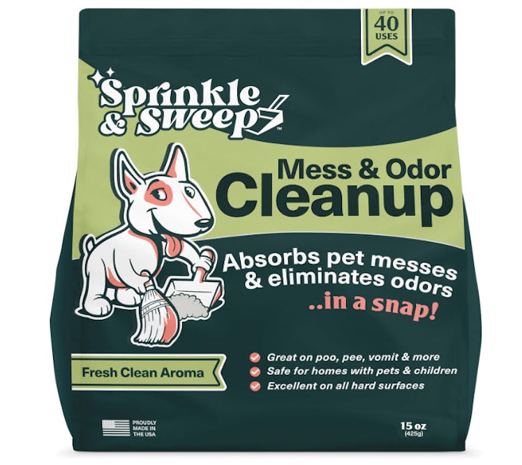 Sprinkle & Sweep Dog Pee Cleaner