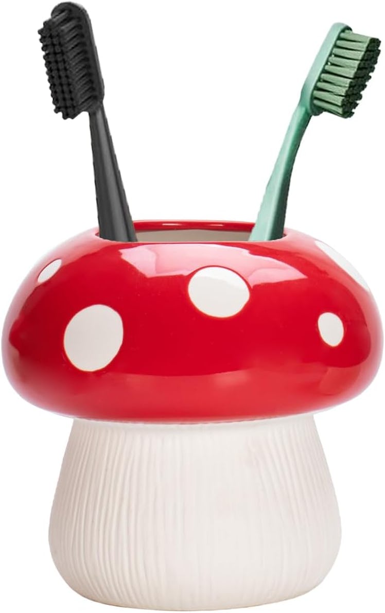 RYXCGXJ Mushroom Toothbrush Holder