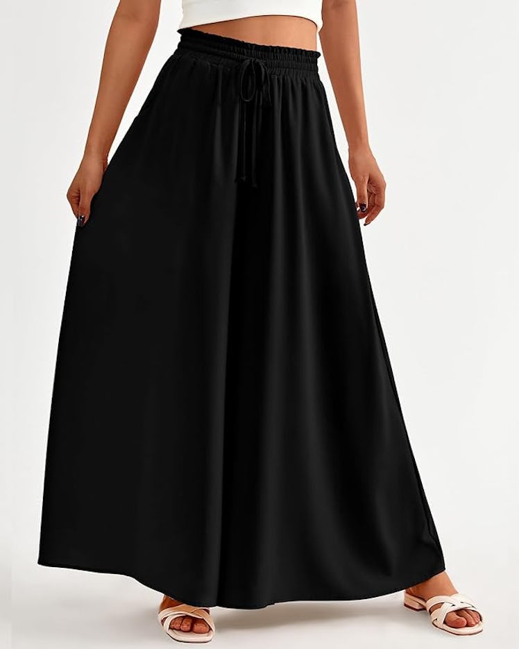 BTFBM High Waist Wide Leg Pants