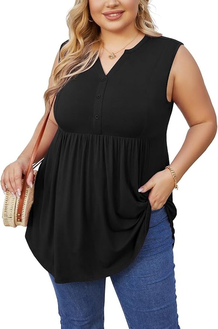 SHIJIALI Henley Shirt