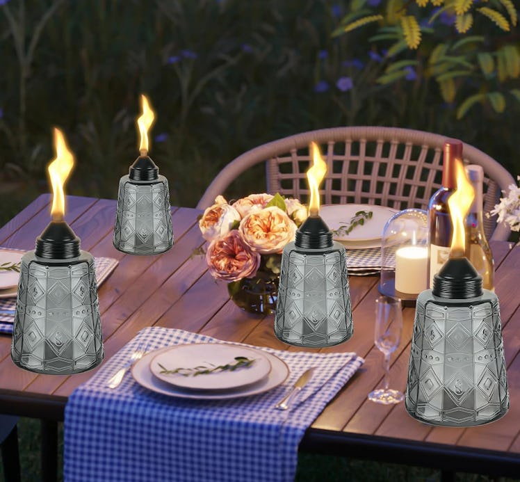 KintKita Table Top Torches (4-Pack)