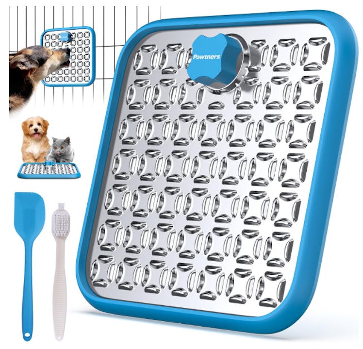 Pawtners Stainless Steel Large Lick Mat