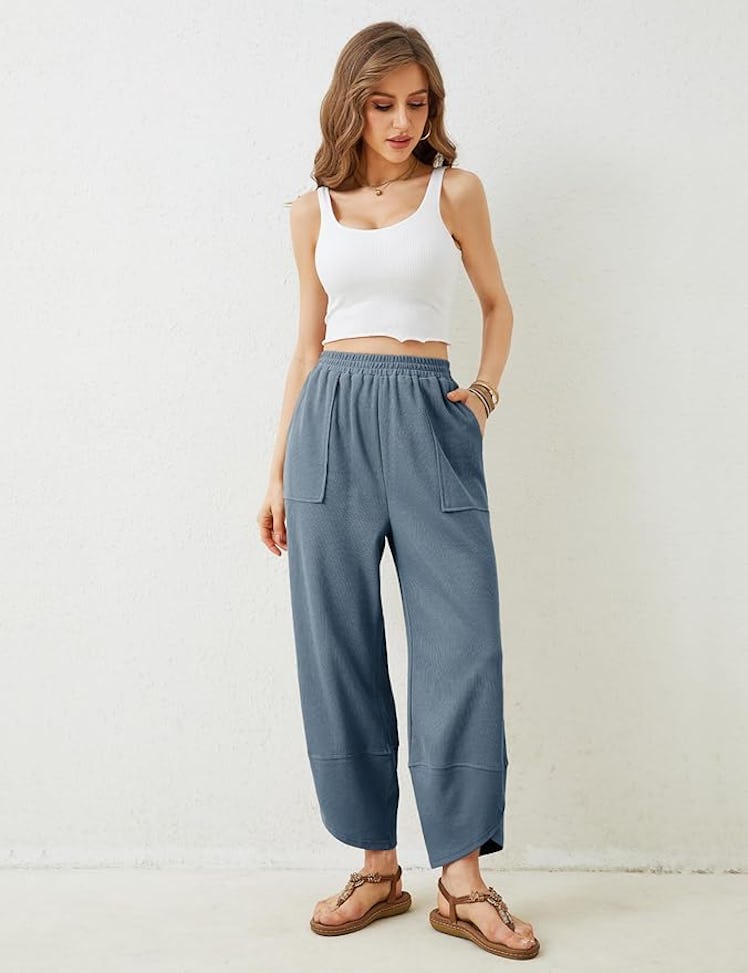 Xiaoxuemeng Baggy Wide Leg Pants