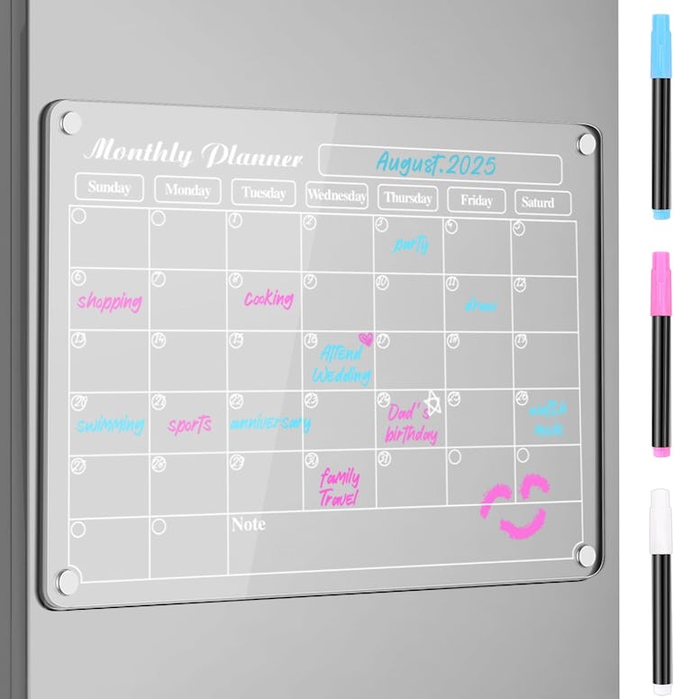 DIYMAG Acrylic Magnetic Calendar