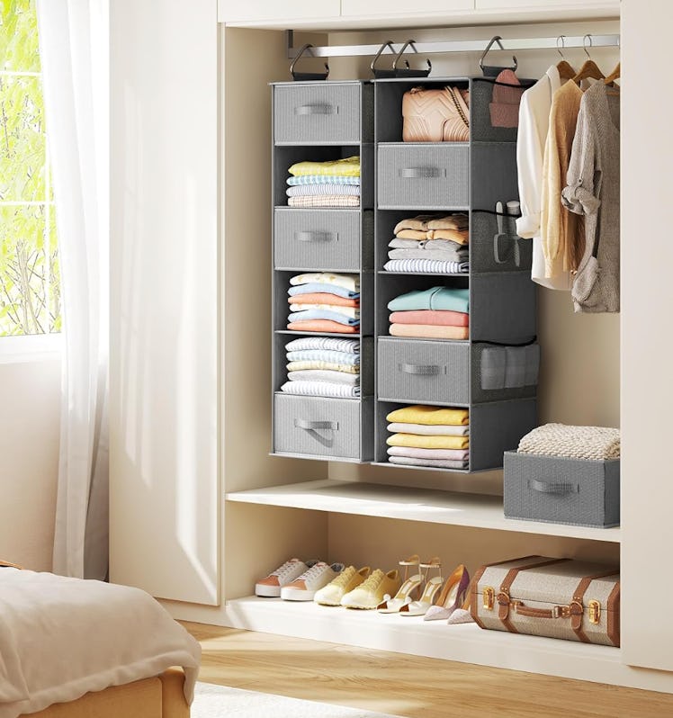 Pipishell Hanging Closet Organizer (6-Pack)