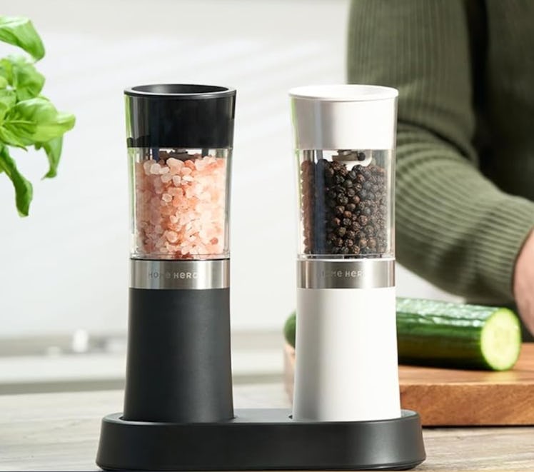 Home Hero Automatic Salt and Pepper Grinders (Set Of 2)