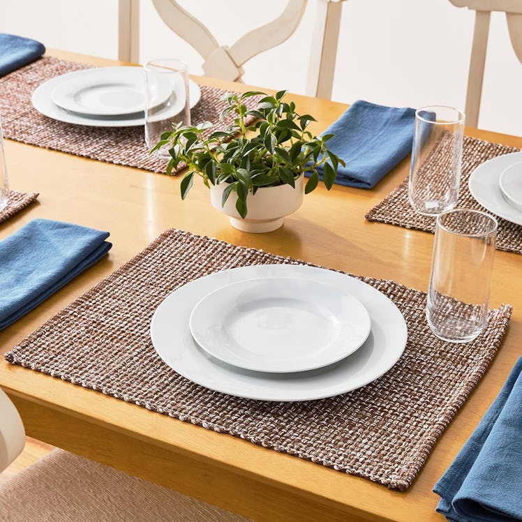 Sweet Home Collection 100% Cotton Placemats (Set of 4) 