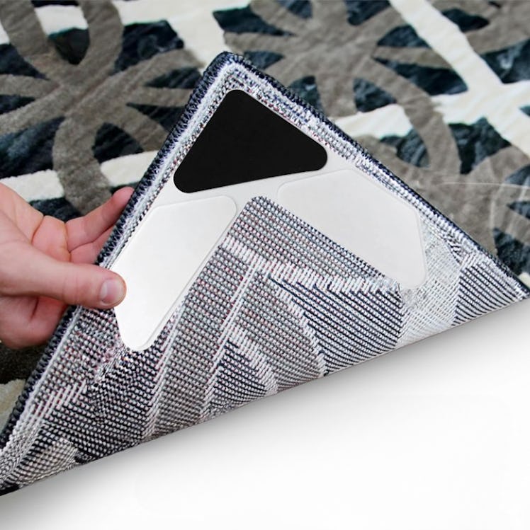 NeverCurl Rug Corner Grippers (8-Pack)