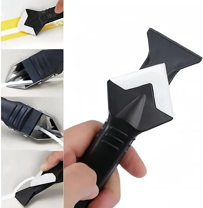 Jidomifurnis 3-In-1 Silicone Caulking Tool
