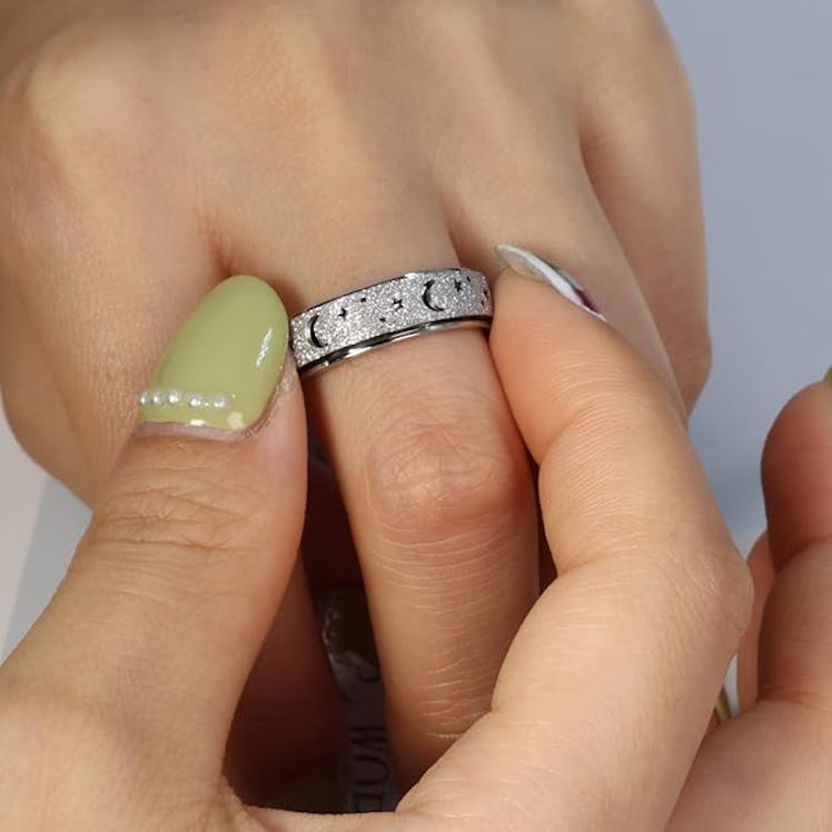 OreilleStar Fidget Anxiety Ring
