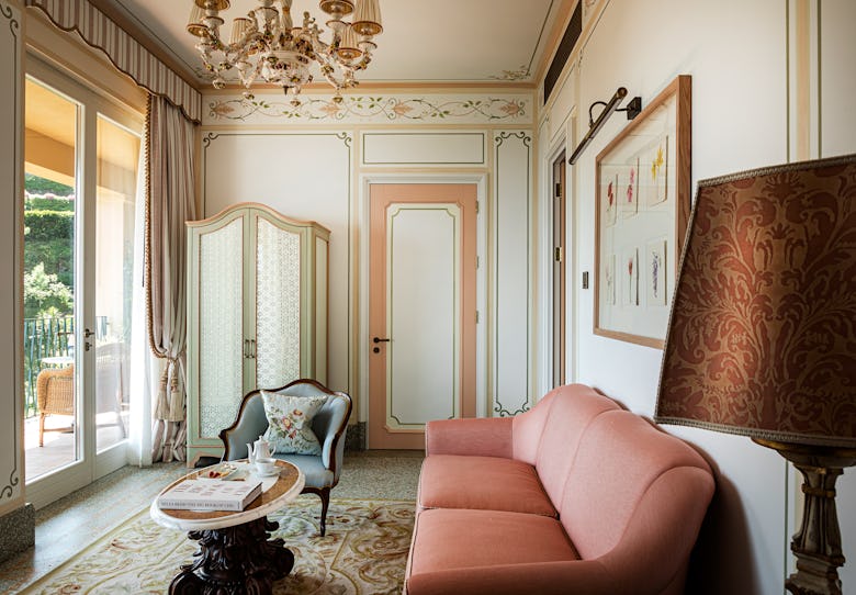 inside one of the rooms at Splendido