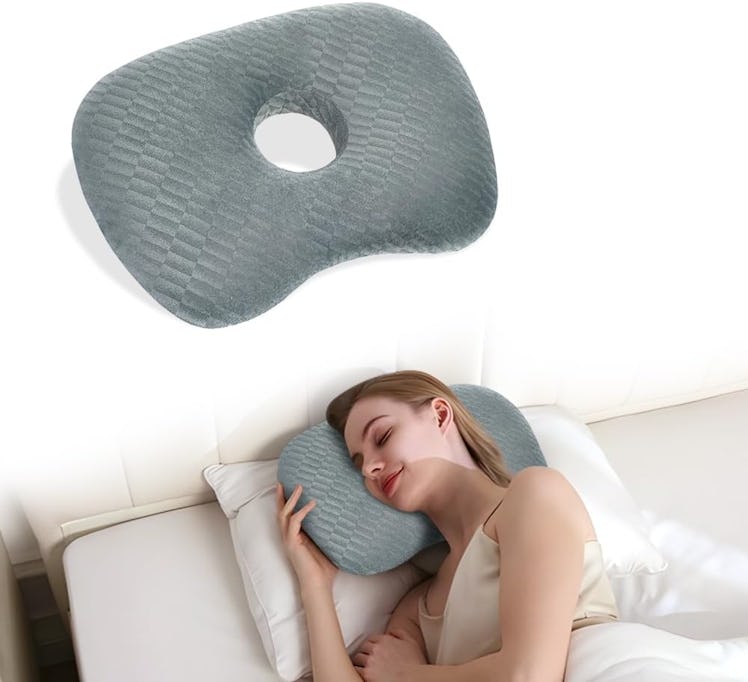 Swaycy Ear Piercing Cutout Pillow