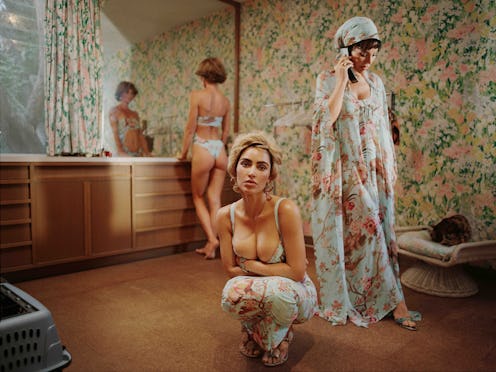 Kim Kardashian’s Tiger Print Swimsuit Served ’80s Bombshell