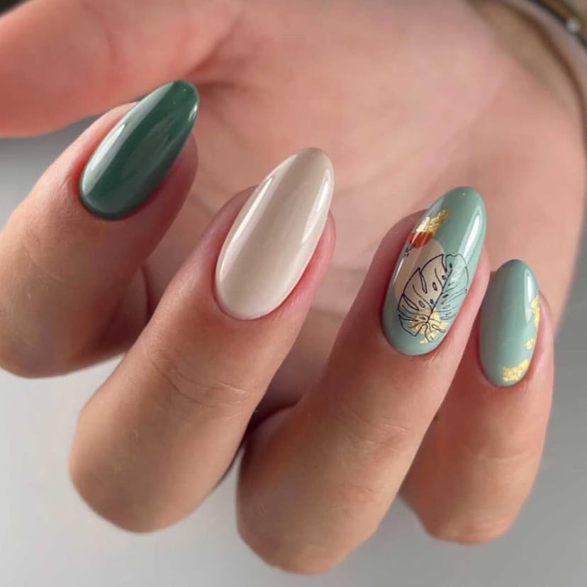 russian manicure designs