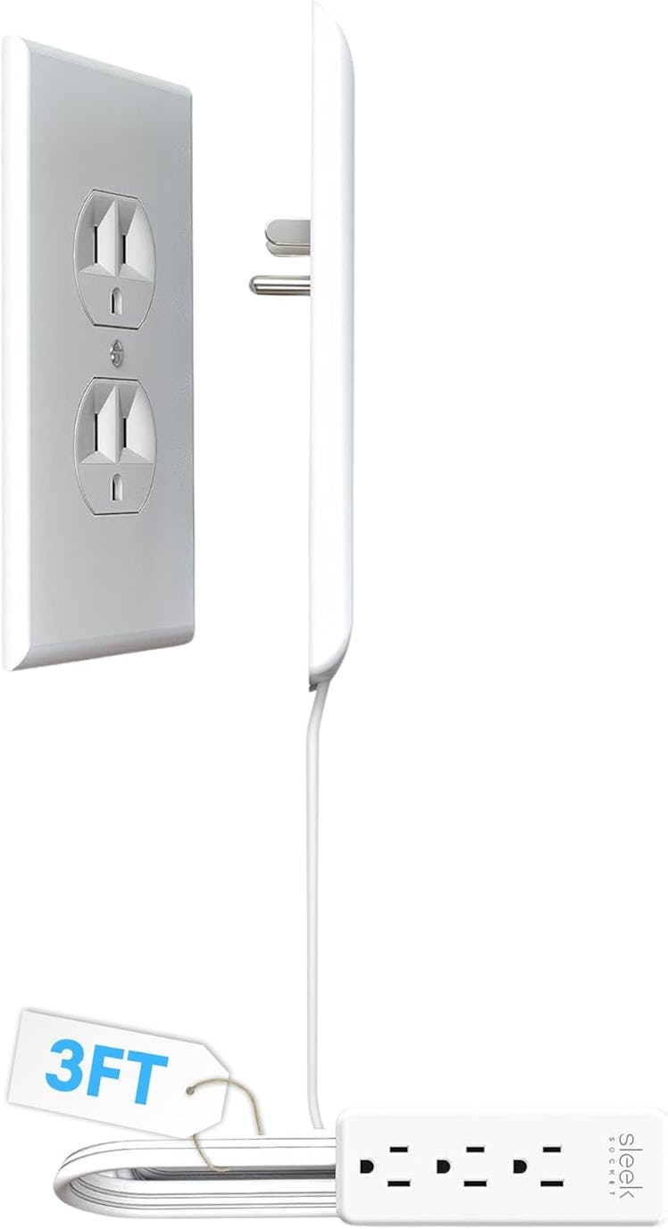 Sleek Socket Ultra-Thin Outlet Covers Extender 