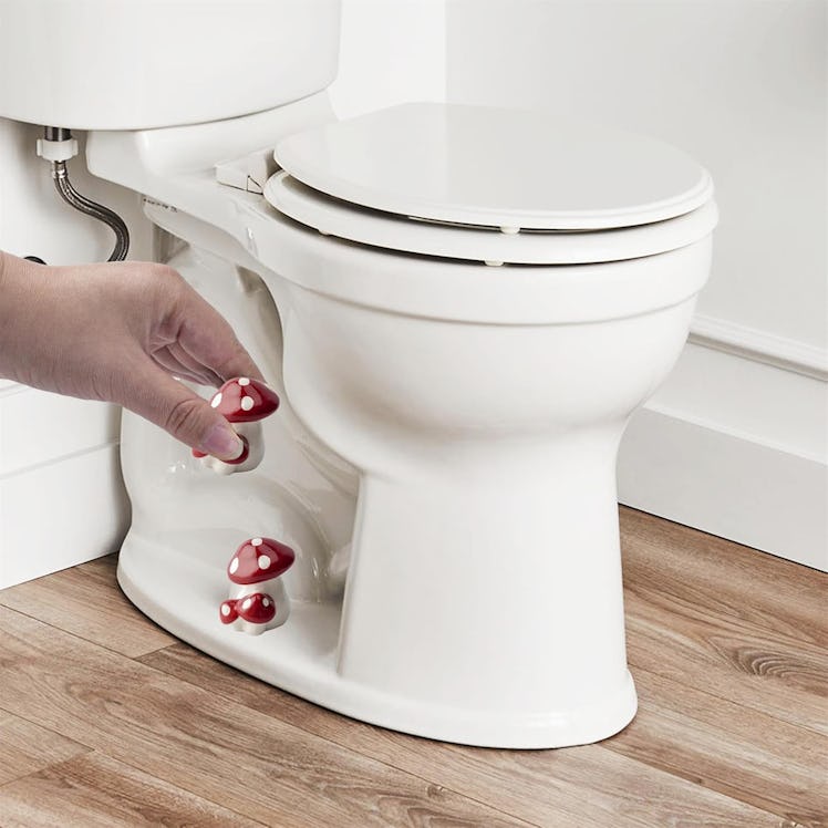 WANSHUNLMI Mushroom Toilet Bolt Covers (2-Pack)