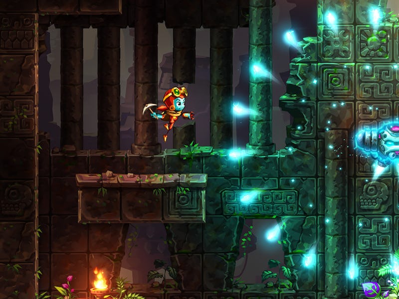 screenshot from SteamWorld Dig 2